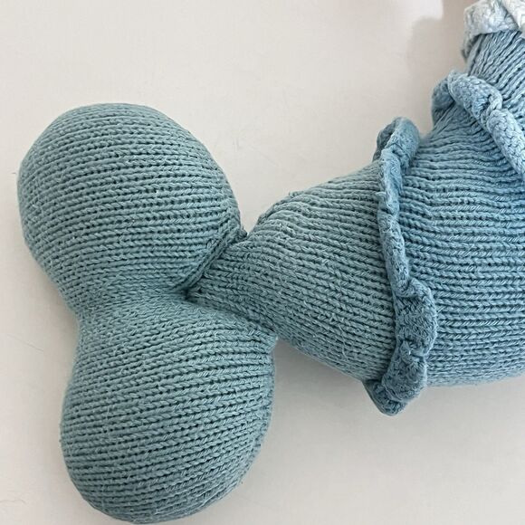 Cuddle + Kind Skye the Mermaid Plush Knit Handmade Doll 20" - Picture 9 of 16